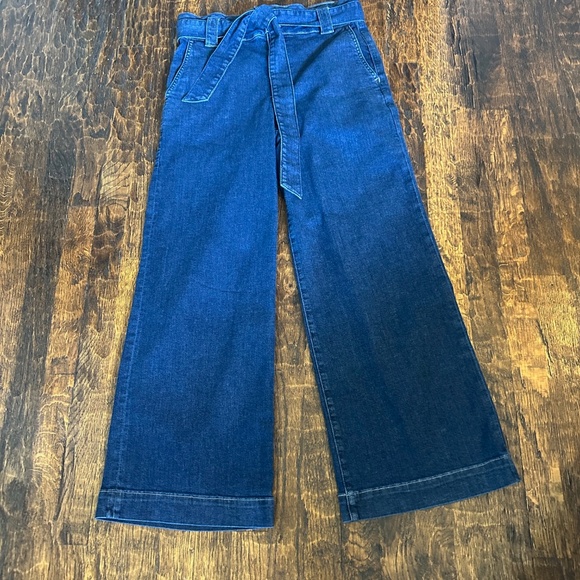 J. Crew Factory Blue Flare & Wide Leg Jeans - Picture 2 of 5